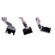 6. NOCTUA NA-SRC7 Lüfterhalterung, 3 Stück geräuscharme Adapter, 4-polig