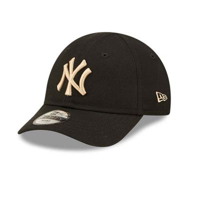 New Era 9FORTY MLB NY New York Yankees Infant League Essential Braune Baseballkappe für Kinder - 60298882