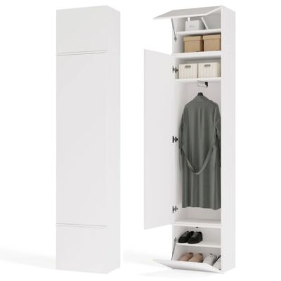 4. Schrank HAGA 1SZ Weiß