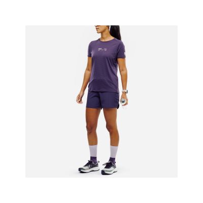 2. MILLET Intense Essential Ts Ss W Damen-T-Shirt Lila