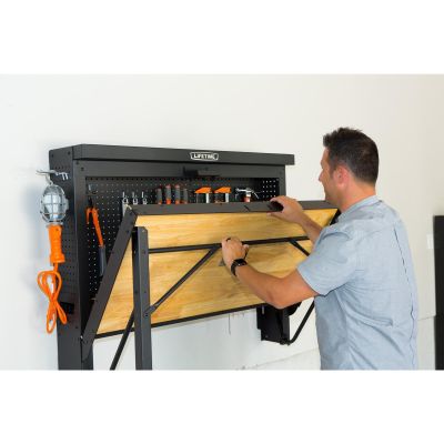 20. Wandmontierte Klappwerkbank 80421