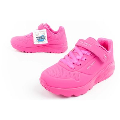 8. Skechers Uno Lite Kinder Sport Sneakers Schuhe rosa bequem