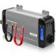 2. Qoltec Sinus-Spannungswandler | 12 V auf 230 V | 1000/2000 W | LCD | USB | USB-C | Kompatibel mit LiFePO4-, GEL- und AGM-Akkus