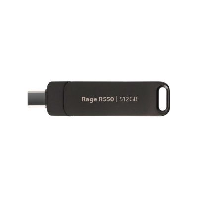 3. Patriot Rage R550 512 GB Dual USB A+C, Aluminium, 100 MB/s