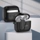 3. Tech-Protect Slim Hook-Hülle für AirPods 4 – Schwarz