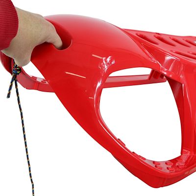 6. Kunststoffschlitten 87 × 45 × 26 cm Bezzy, rot