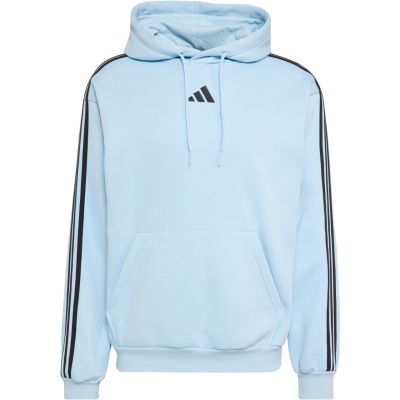 2. Herren-Sweatshirt adidas Essentials 3-Stripes Fleece Hoodie hellblau KY4170