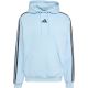 2. Herren-Sweatshirt adidas Essentials 3-Stripes Fleece Hoodie hellblau KY4170
