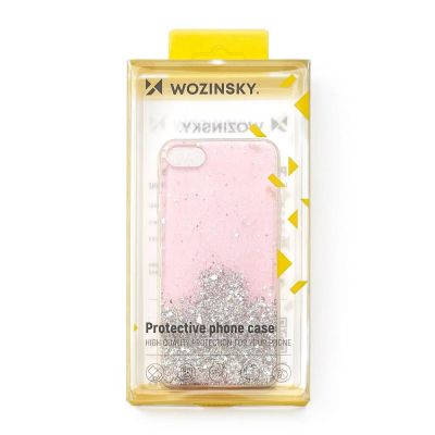 8. Wozinsky Star Glitter Shiny Cover Glitzer Cover für Xiaomi Redmi K40 Pro + / K40 Pro / K40 / Poco F3 schwarz