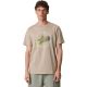 Herren-T-Shirt 4F M2822 beige 4FWSS26TTSHM2822 83S