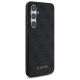 4. Guess GUHCS24FEG4GFGR S24 FE S721 grau/graues Hardcase 4G Metal Gold Logo