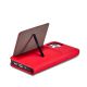 11. Magnetkartenhülle für iPhone 12 Pro Tasche Kartenetui Kartenhalter Rot