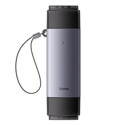 Baseus Lite Series USB-A/USB-C 3.0 SD/TF Kartenleser - Grau