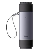 Baseus Lite Series USB-A/USB-C 3.0 SD/TF Kartenleser - Grau