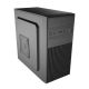 2. AKYGA Micro-Tower-ATX-Gehäuse mit USB-C-Anschluss AK19BK