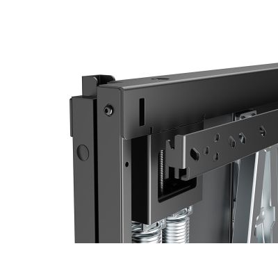 10. Zubehör – Halterung – oben/unten – für interaktive Fernseher – Kunststoff, Edelstahl, Aluminium – (55–86 Zoll) – Wandmontage