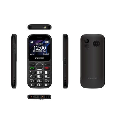 2. MaxCom Comfort MM443 4G 5,87 cm (2,31 Zoll) 110 g Schwarz Funktionshandy