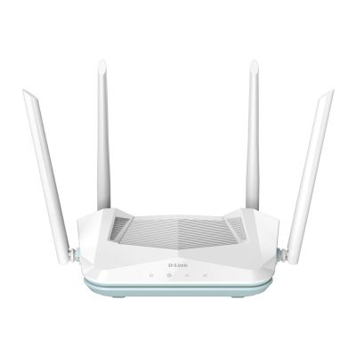 D-Link EAGLE PRO AI AX1500 Smart Router WLAN-Router Gigabit-Ethernet Dualband (2,4 GHz/5 GHz) Weiß