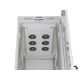 11. LANBERG Standschrank 19" 42U 600x1000 GRAU