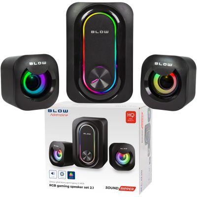 BLOW 2.1 Gaming-Computerlautsprecher mit Subwoofer