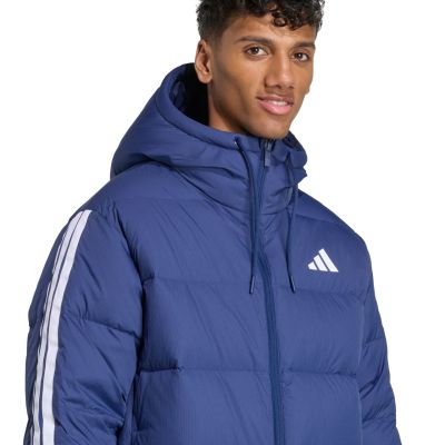 5. Herrenjacke adidas Ess 3S PD HD J marineblau JX7799