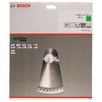 2. Bosch 2 608 641 190 Kreissägeblatt 21 cm 1 Stück