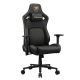 3. COUGAR CGR-DFL-GLB Gaming-Stuhl, gepolsterter Sitz, Schwarz, Gold