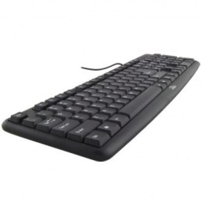 4. TITANUM TK102 Tastatur (PS/2; (US); schwarz)
