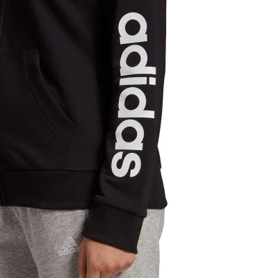 13. adidas Essentials Linear Full Zip Hoodie W GL0791