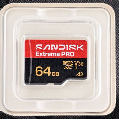 3. Sandisk Extreme Pro microSD UHS-I 64GB microSD 200MB/s(R) / 90MB/s(W)