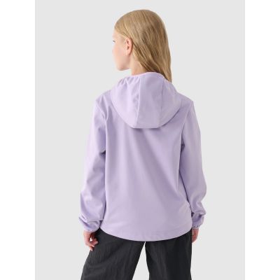 3. Winddichte Softshelljacke mit NeoDry 5000 Membran für Mädchen 4F Junior 4FJWAW24TSOFF261-51S