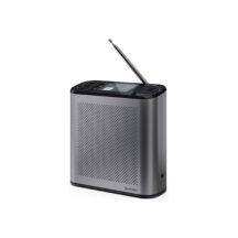 Sharp OSAKA DR-P530(GY) Tragbares Digitalradio mit USB-Anschluss, Bluetooth-Verbindung und UKW-Radio