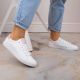 7. Big Star W HH274073 Low-Top-Sneaker weiß