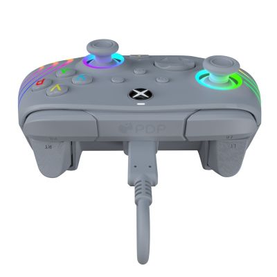 4. PDP Afterglow Wave Gray USB-Gamepad (Analog/Digital) für PC, Xbox One, Xbox Series S und Xbox Series X
