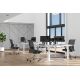 11. Neomounts DS70S-950BL1 Monitorhalterung/Ständer 124,5 cm (49") Schreibtisch Schwarz