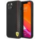Ferrari FESAXHCP13SBK iPhone 13 mini 5,4" schwarz/schwarz Hardcase On Track Carbon Stripe