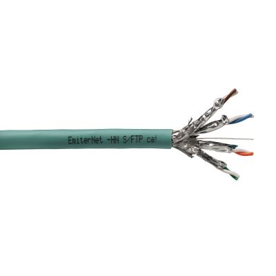 Emitter Net S/FTP Cat.7-Kabel 1000 MHz B2ca LSZH-FR, Ader 4x2x23AWG