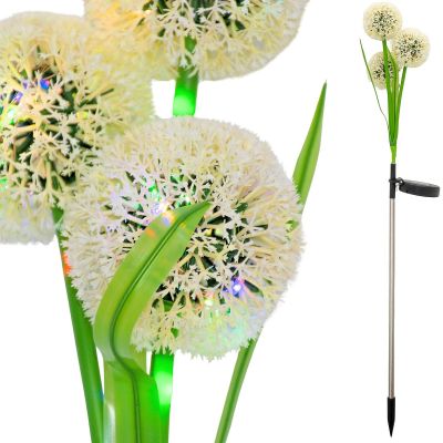6. Solarlampe Löwenzahn, 48 LEDs, 78 cm