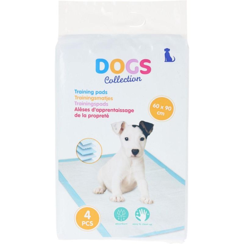 2. Hygienische Trainingsmatte für Hunde, 60 x 90 cm, 4-teiliges Hunde-Kollektion-Set