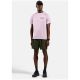 3. Herren-Kurzarmshirt ODLO T-Shirt Crew Neck S/S ESSENTIAL PRINT, rosa