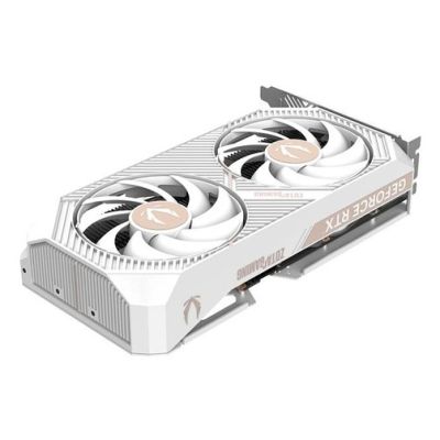11. ZOTAC GAMING GeForce RTX 5060 Twin Edge OC Weiße Grafikkarte