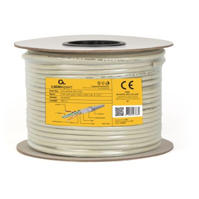 4. GEMBIRD FPC-6004-SOL/100 (F/FTP; 100 m; Kat. 6; grau)