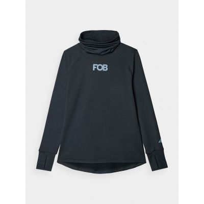 6. Damen-Thermounterwäsche aus angerautem Material (Oberteil) 4F 4FWAW24UBRUF073-21S