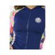 4. Damen Lycra RIP CURL Party Wave UPF Z/T Langarm mehrfarbig