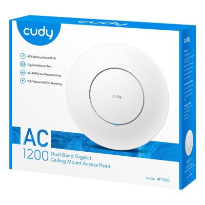 19. Access Point CUDY AP1300 AC1200 Dualband-WLAN 1x Gigabit Mesh