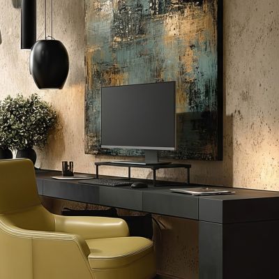 17. MACLEAN Monitor-/Laptopständer, max. 20 kg, (500 x 260 x 122 mm), MC-933