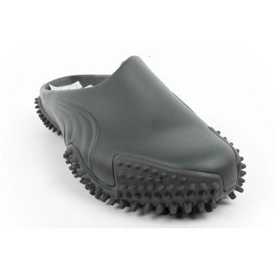 2. Puma Mostro Mule sportliche Pantoletten in Grau – modisch