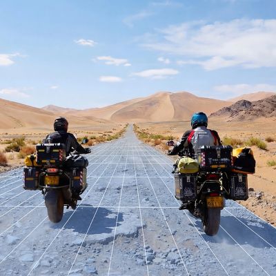 11. AKEEYO 730Pro 4K Lenker-Videorekorder Sportkamera für Fahrräder und Motorräder - Schwarz