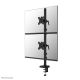 Neomounts DS60-600BL2V Monitorhalterung/Ständer 81,3 cm (32") Schreibtisch Schwarz