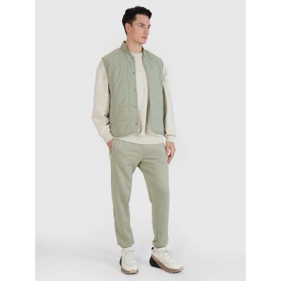 3. Herren ärmellose Weste mit Stehkragen 4F 4FWSS25TVJAM210-44S